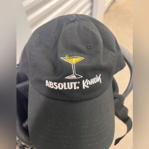 New Absolut Kahlua Wicked Movie Black Hat Unisex Adjustable